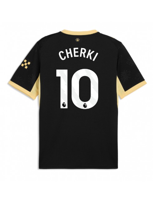Moški Nogometna dresi replika Manchester City Rayan Cherki #10 Gostujoči 2026-27 Kratek rokav Moški Nogometna dresi replika Manchester City Rayan Cherki #10 Gostujoči 2026-27 Kratek rokav
